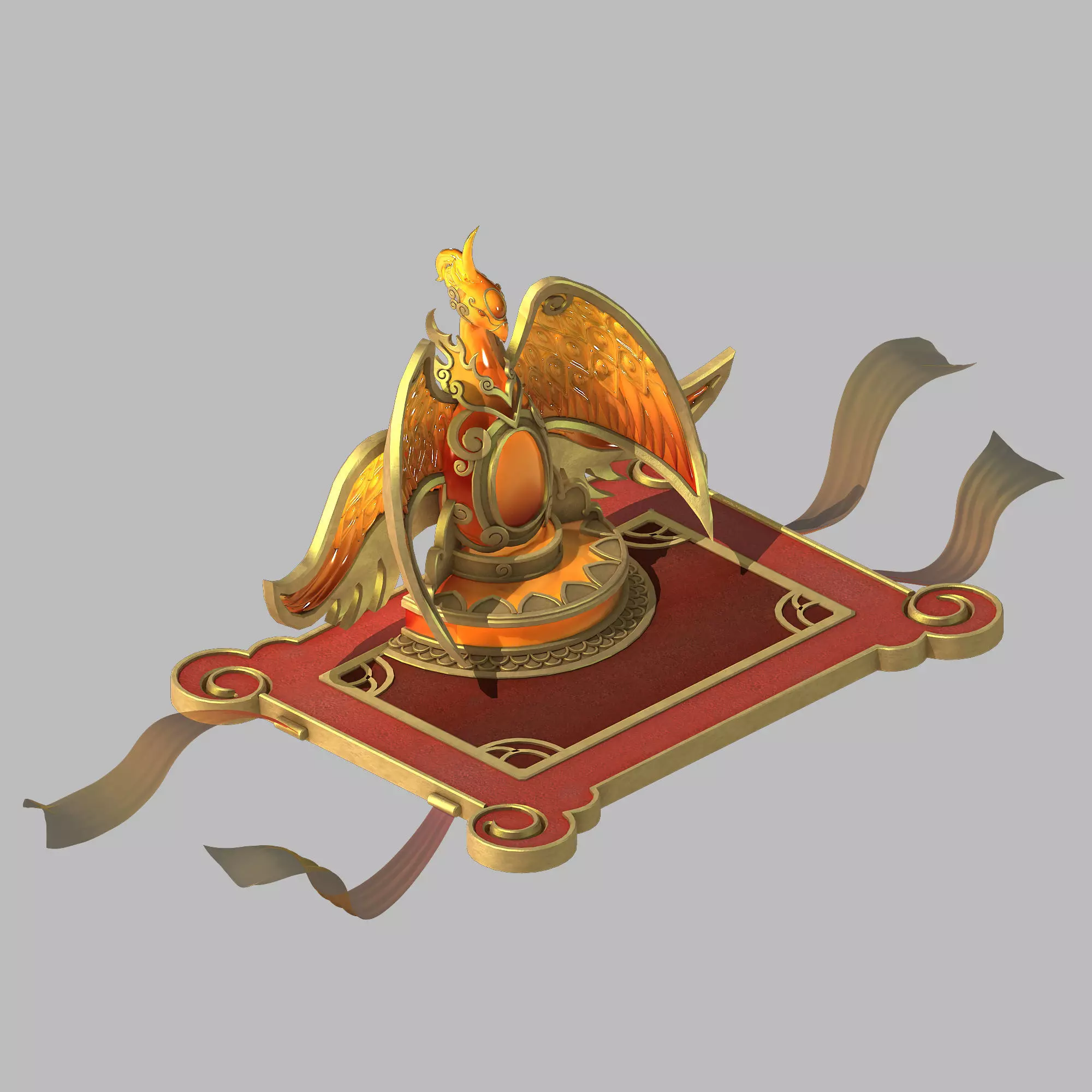 Game Architecture - Main City - Brothel Accessories 01 3D model_0