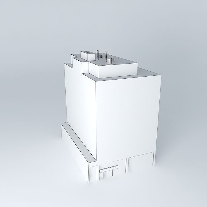Union Gas Building Free 3D model_3