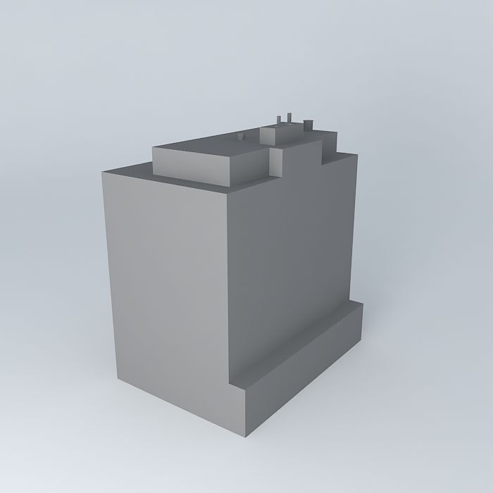 Union Gas Building Free 3D model_1