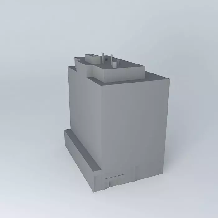 Union Gas Building Free 3D model_0