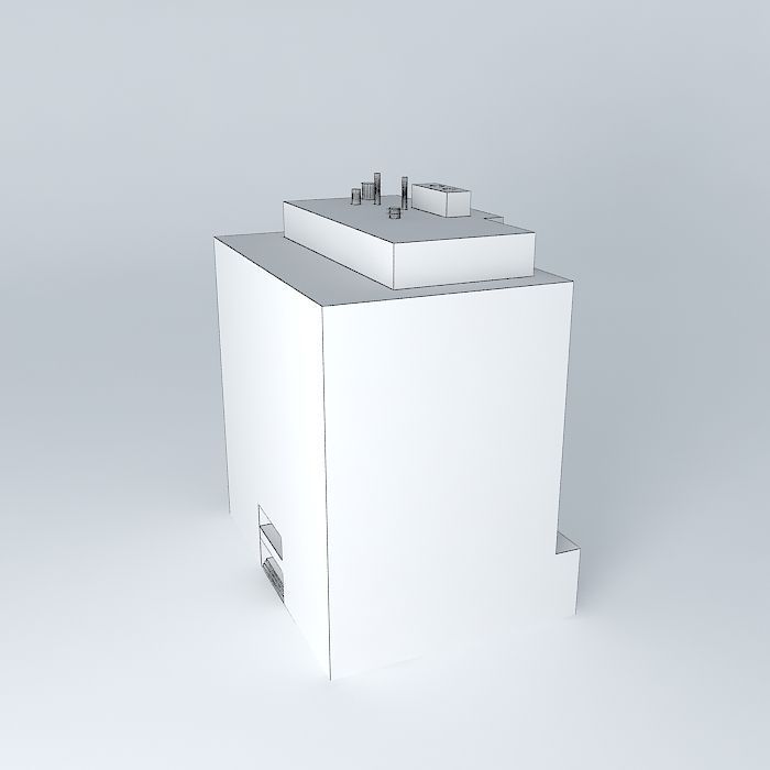 Union Gas Building Free 3D model_4