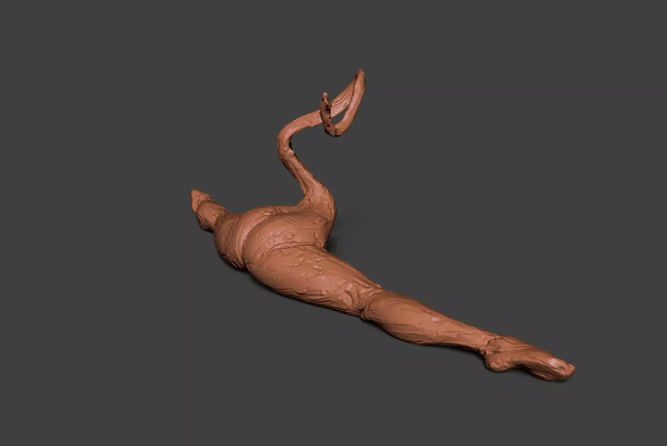 Clay Legs 3D print model