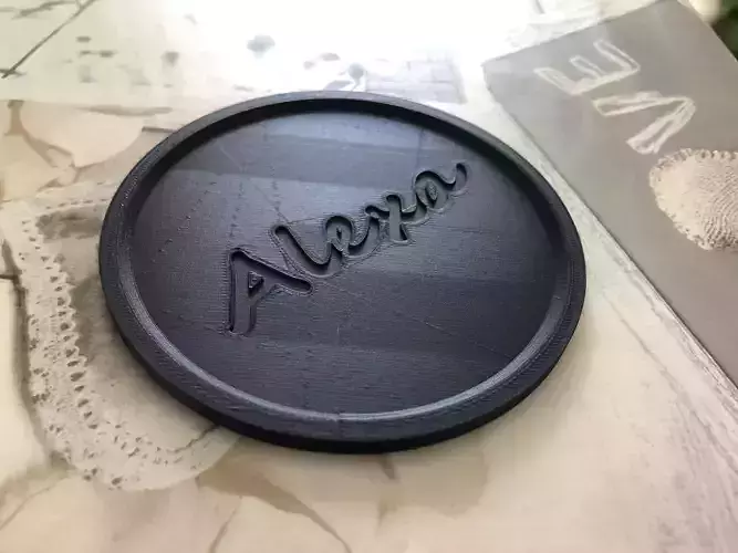 Alexa Echo Dot Saucer  3D print model