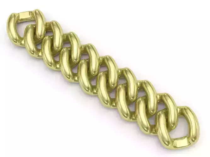 Chain bracelet 3D print model
