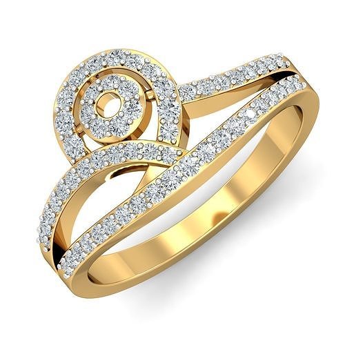 Women ring 3dm stl render detail  3D print model