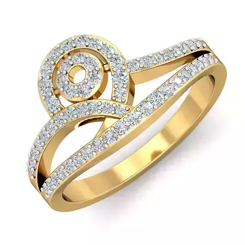 Women ring 3dm stl render detail 