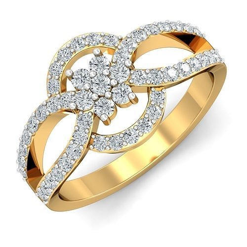 Women ring 3dm stl render detail  3D print model