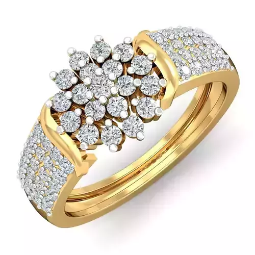 Women ring 3dm stl render detail 