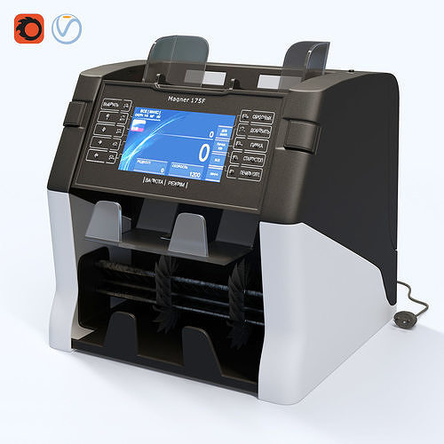 Banknote counter Magner 175F  3D model