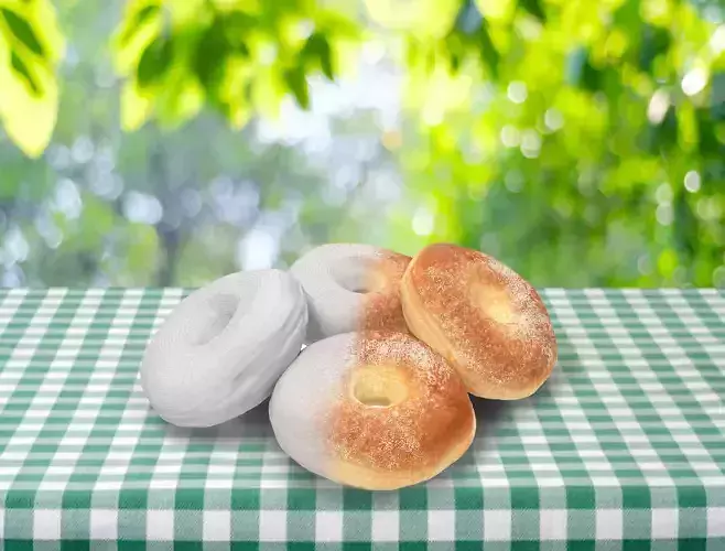 Donuts bagels 3D model
