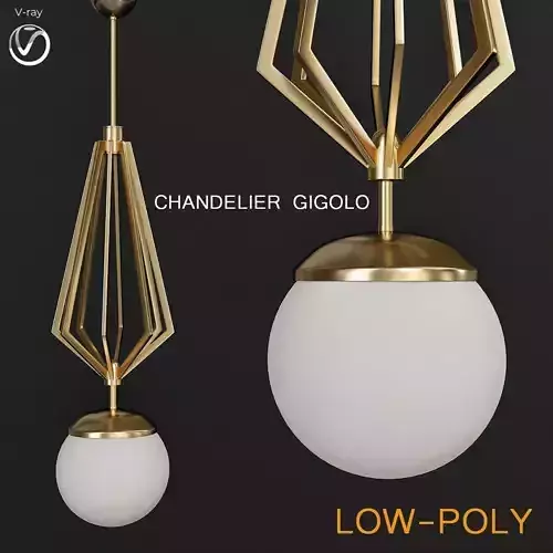 CHANDELIER GIGOLO 3d model