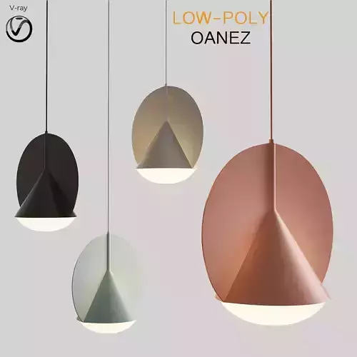 Oanez chandelier 3d model