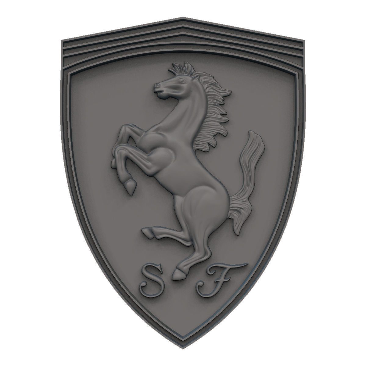 Car logo Fridge Magnets V1 3D print model_1