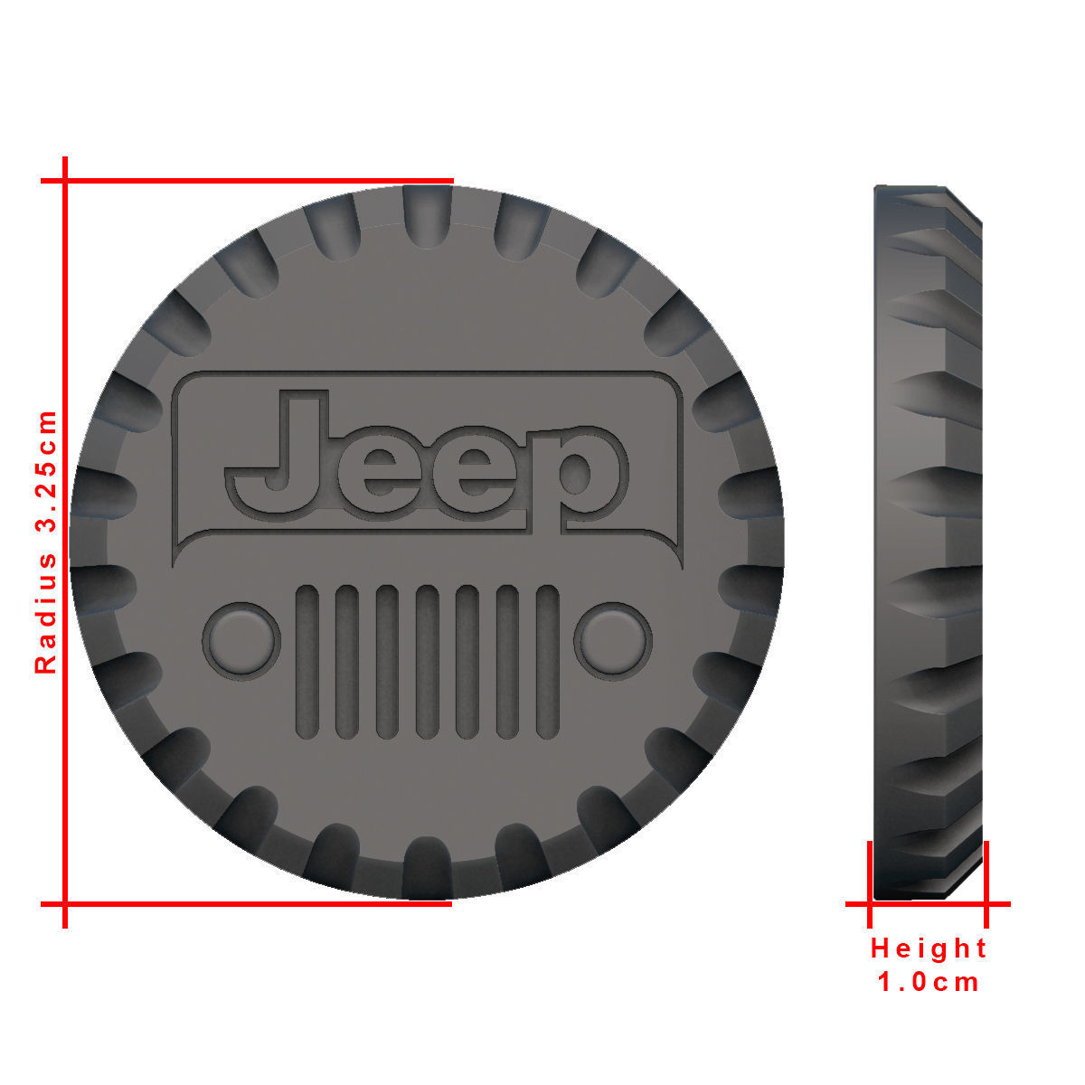 Car logo Fridge Magnets V1 3D print model_19