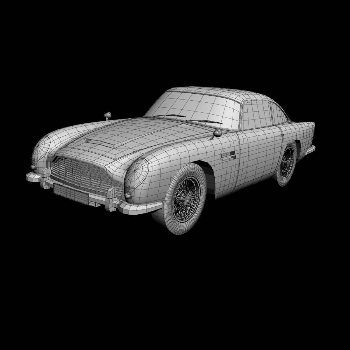 Aston Martin DB5 Coupe 3D model_13