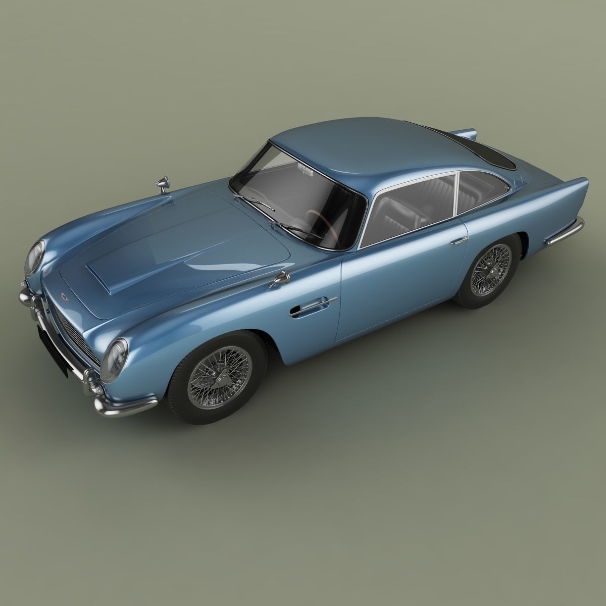 Aston Martin DB5 Coupe 3D model_5