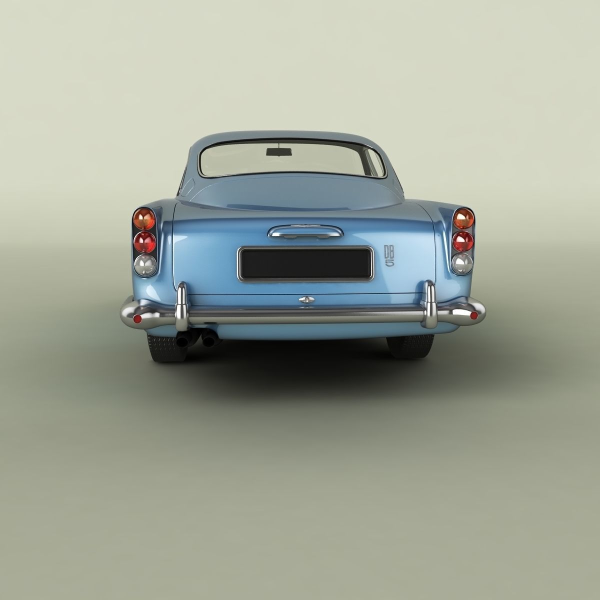 Aston Martin DB5 Coupe 3D model_3
