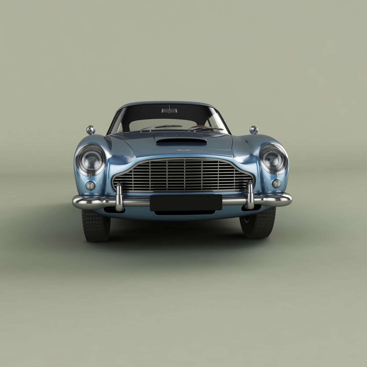 Aston Martin DB5 Coupe 3D model_4