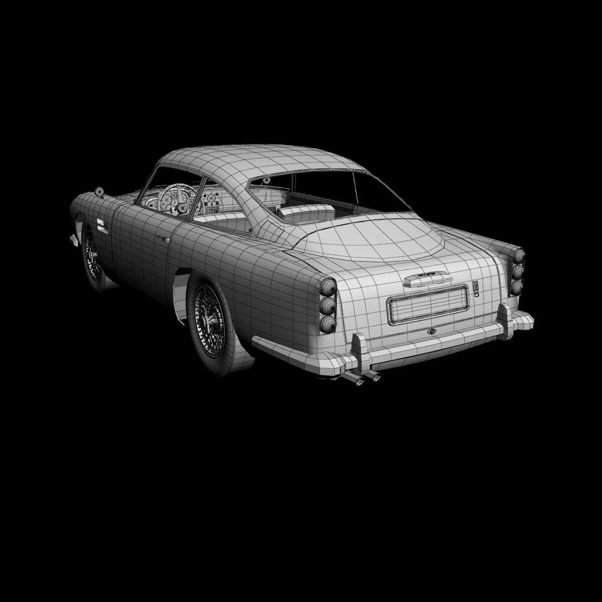 Aston Martin DB5 Coupe 3D model_15