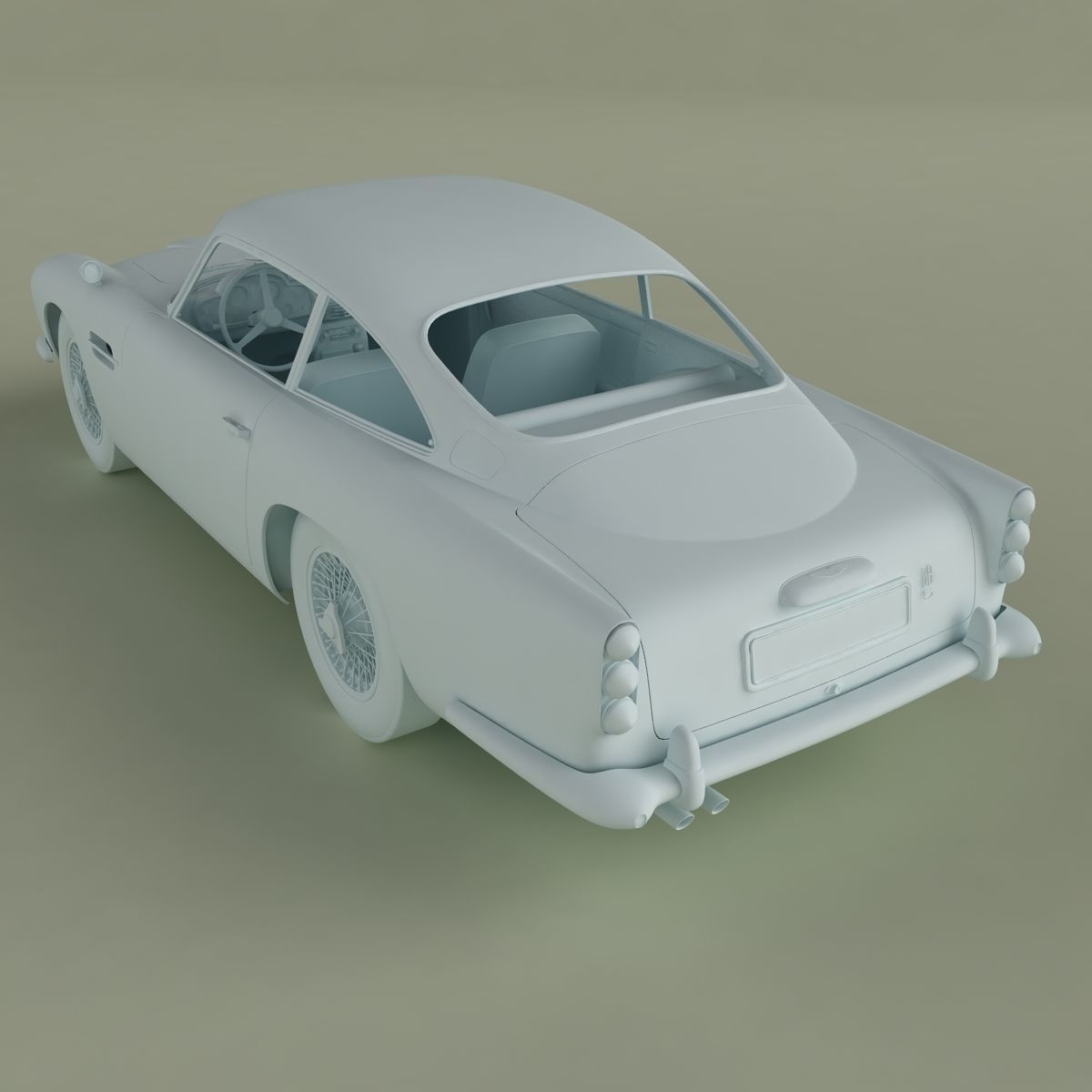Aston Martin DB5 Coupe 3D model_12