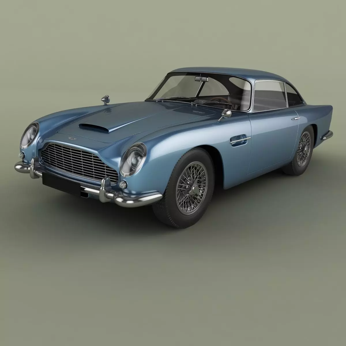 Aston Martin DB5 Coupe 3D model_0