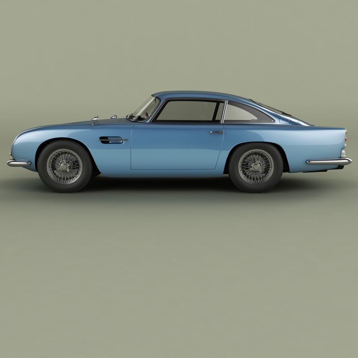 Aston Martin DB5 Coupe 3D model_1