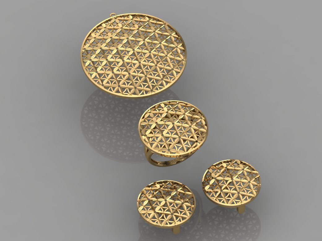 GC GOLD M0016- small set 3D print model_4