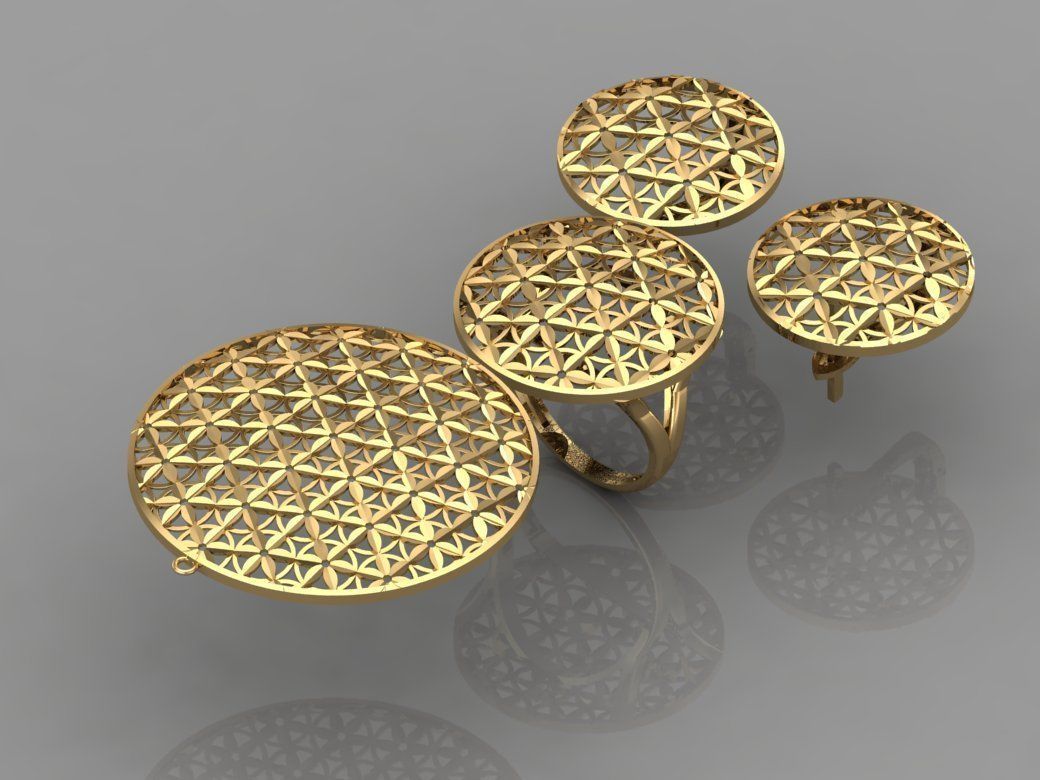 GC GOLD M0016- small set 3D print model_2