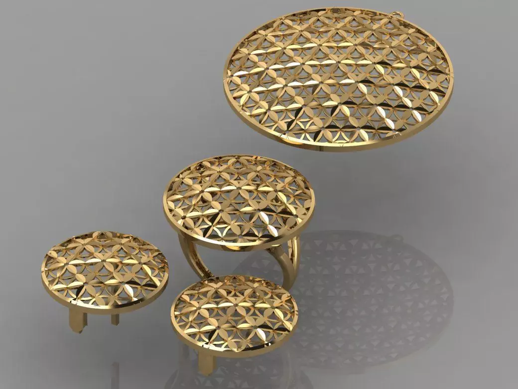 GC GOLD M0016- small set 3D print model_0