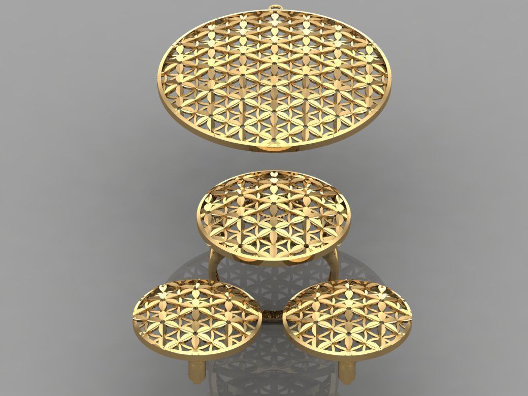 GC GOLD M0016- small set 3D print model_1