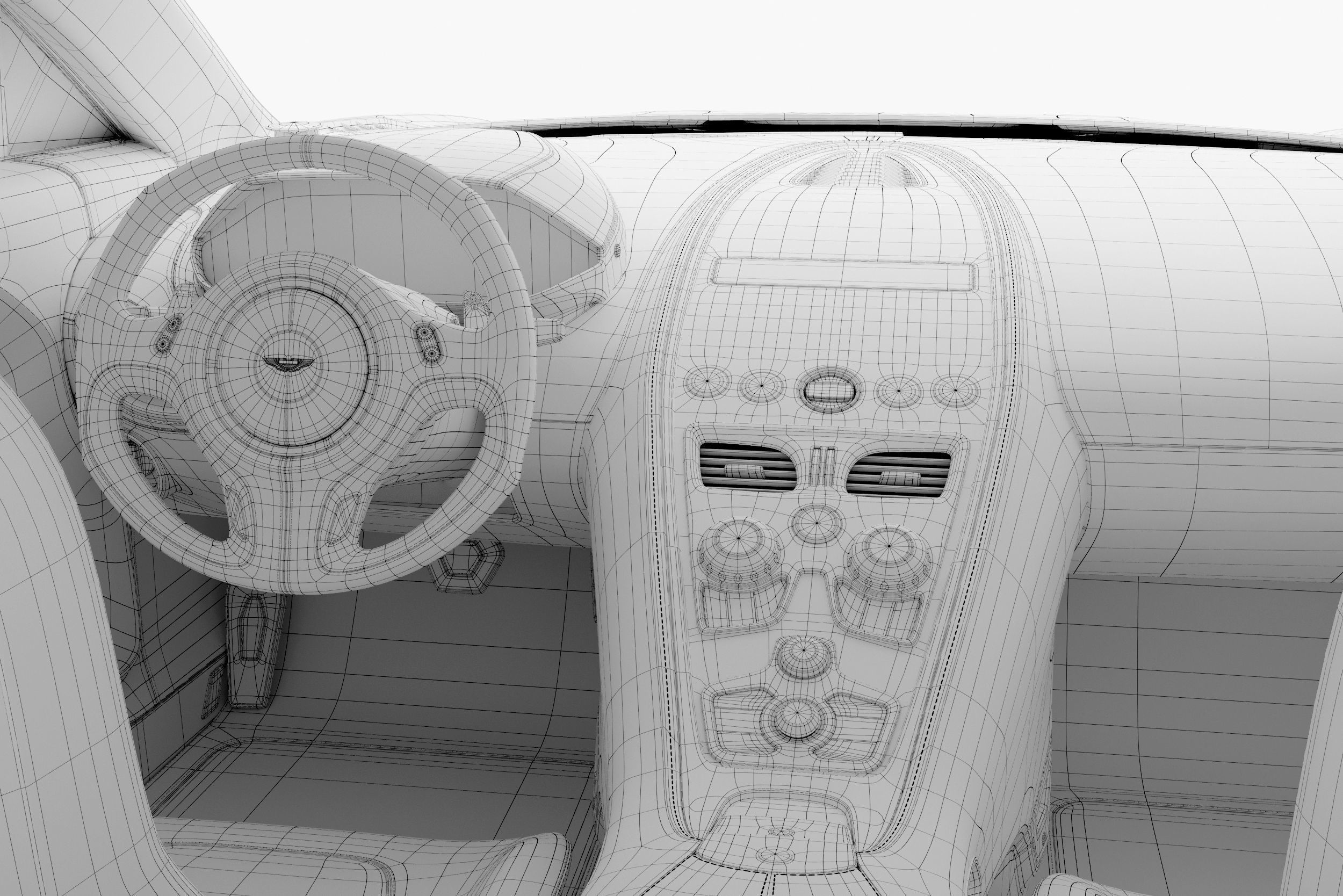 Aston Martin One-77 3D model_8