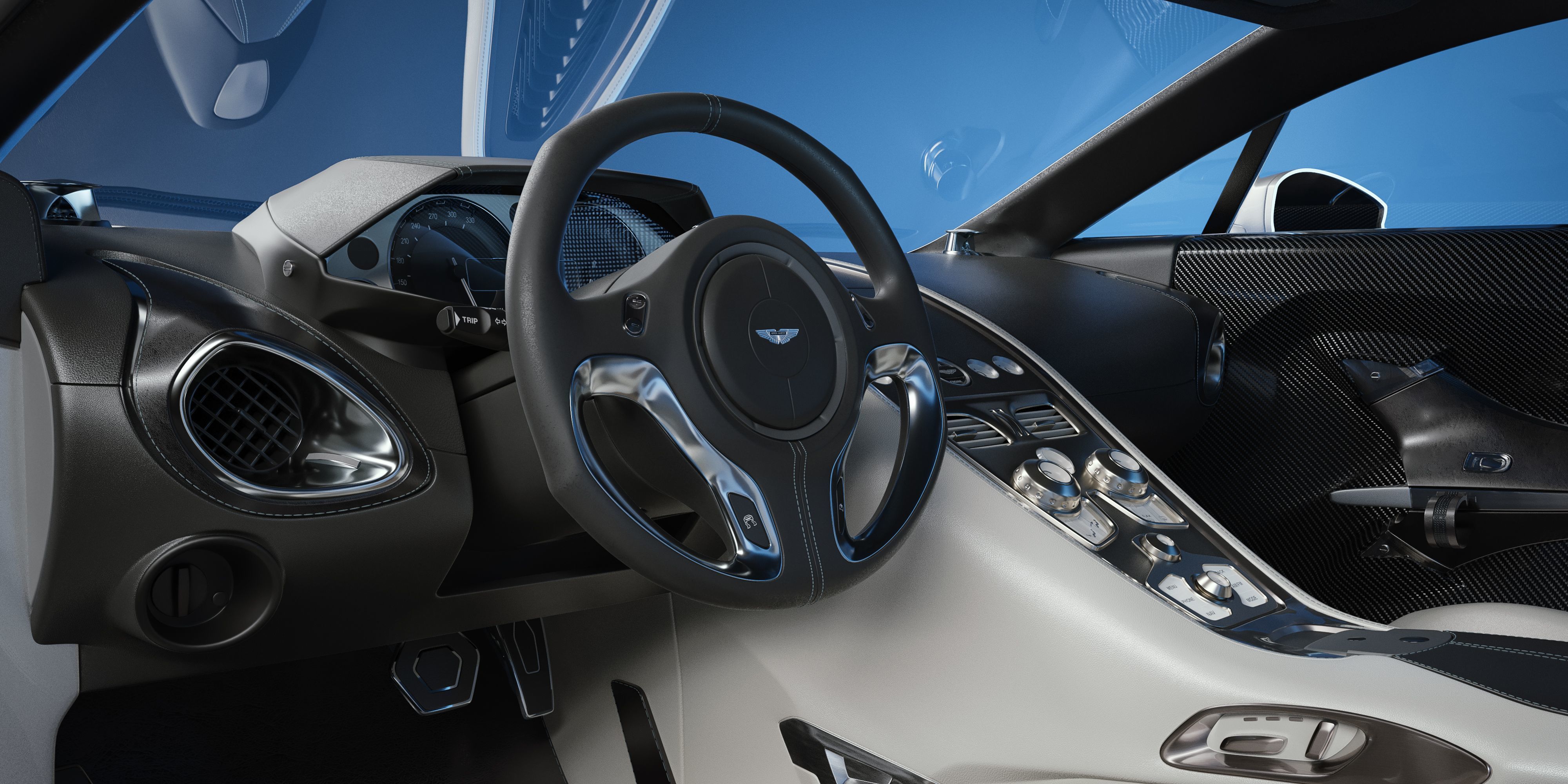 Aston Martin One-77 3D model_4