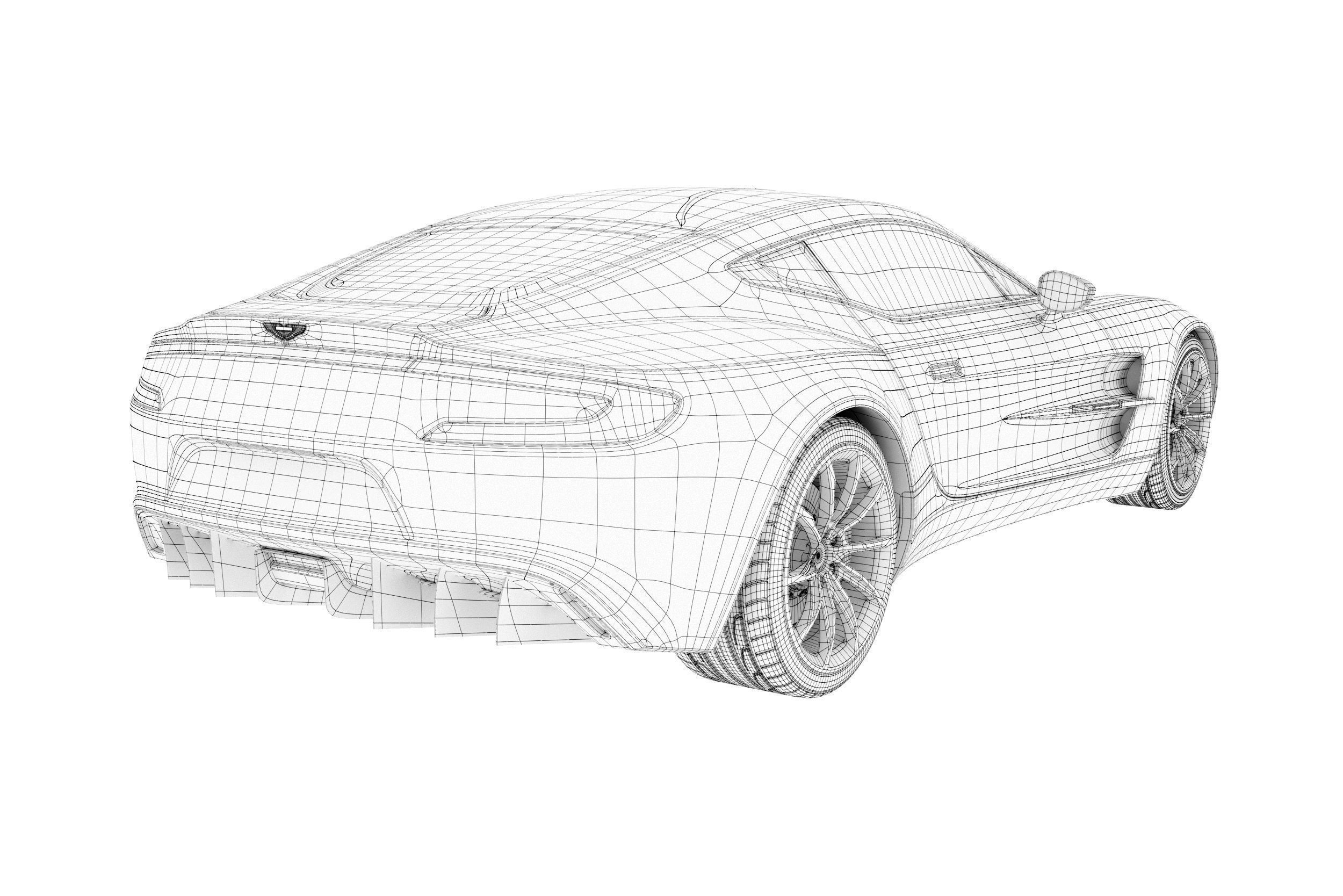 Aston Martin One-77 3D model_7