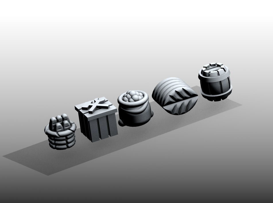 Tokens - Black Fleet 3D print model_1