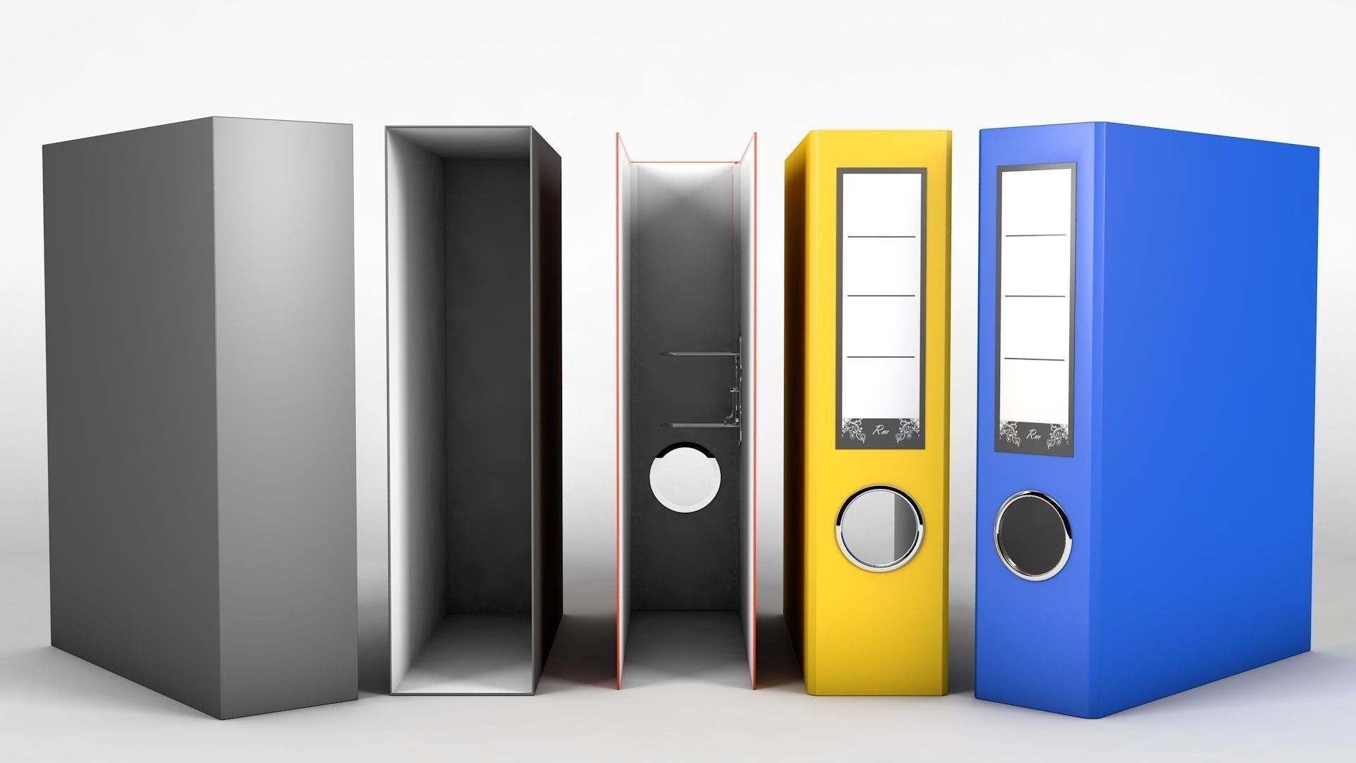 Ring Binder 3D model_1