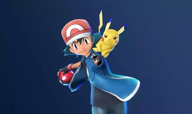 Pikachu For  3D print model