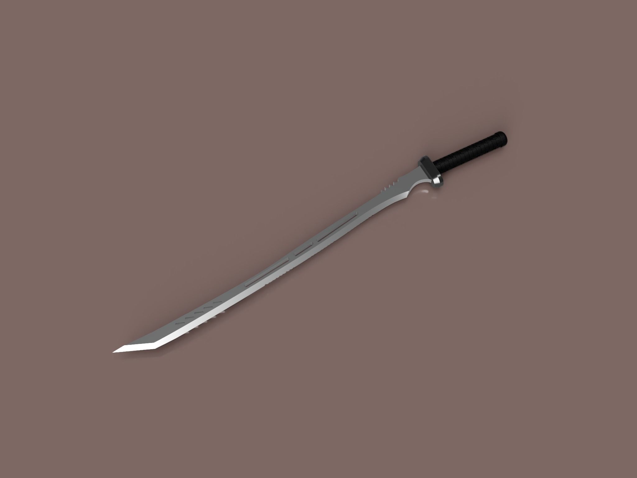 DEATHSTROKE SWORD 3D print model_15