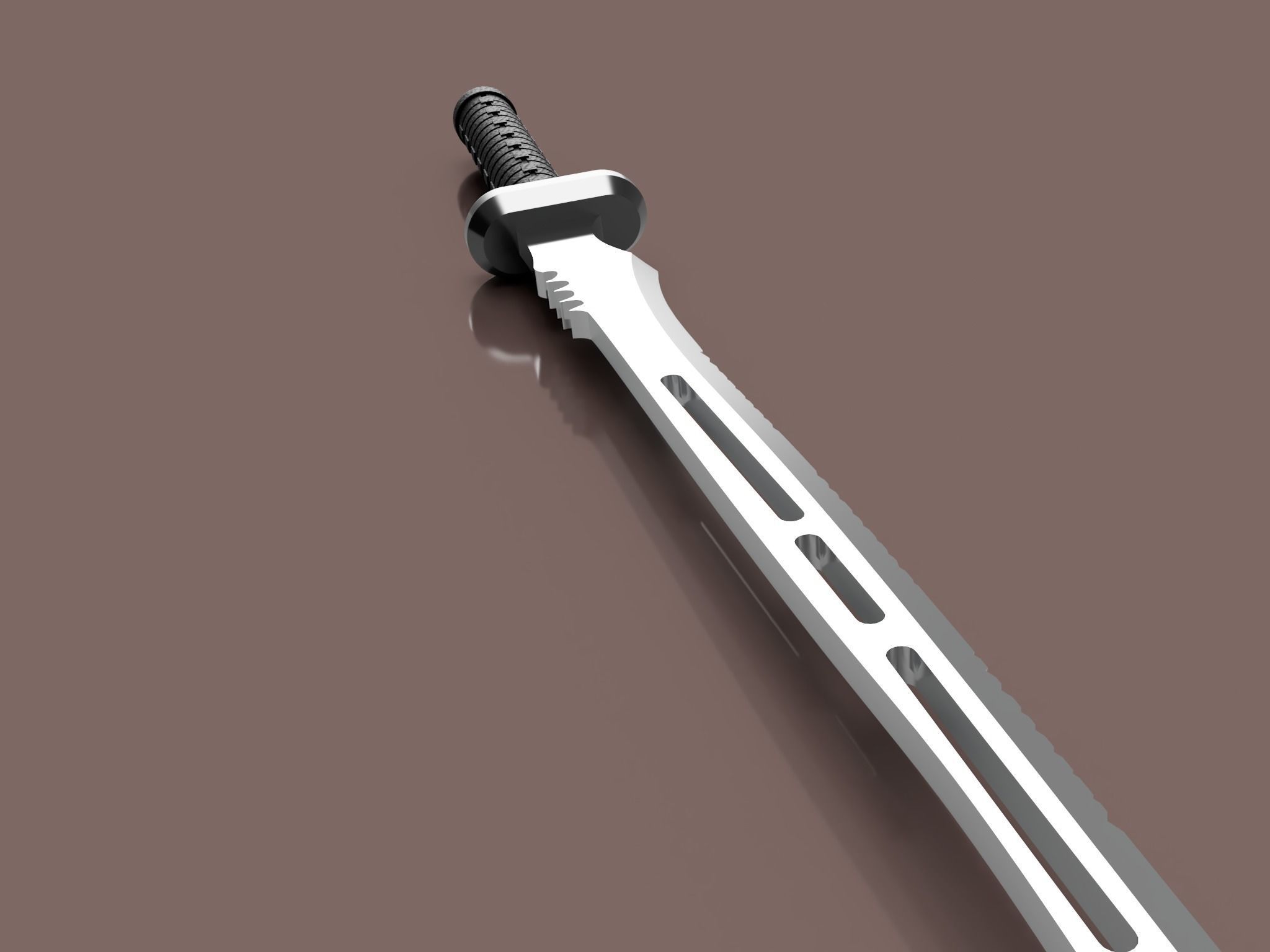 DEATHSTROKE SWORD 3D print model_7