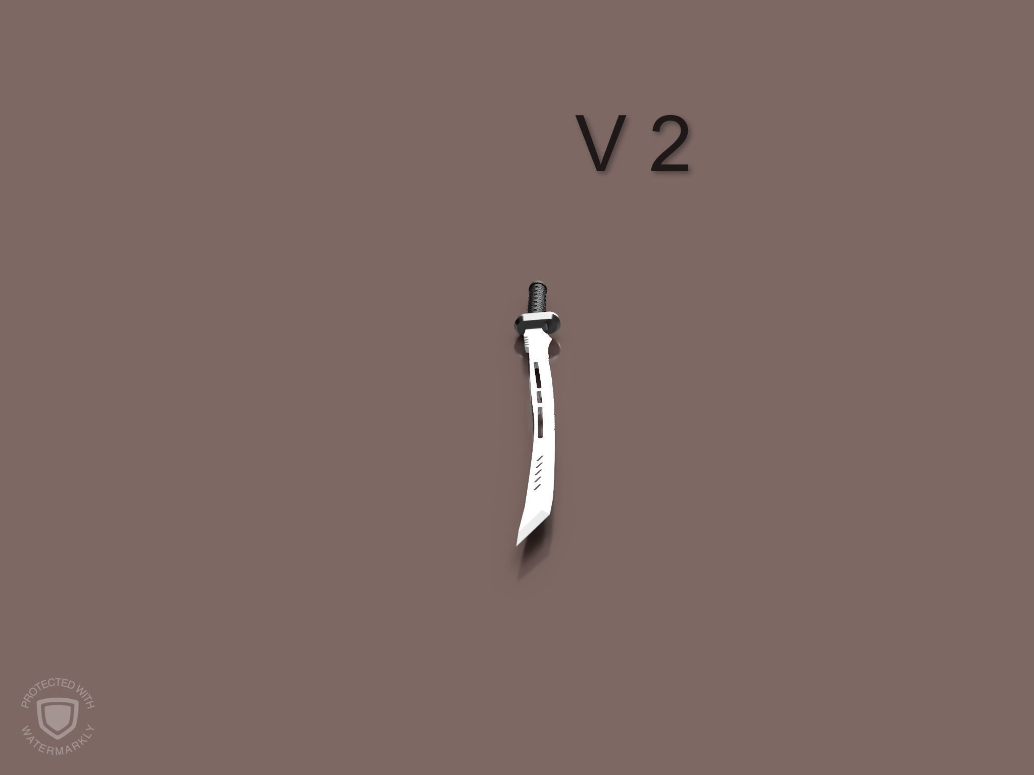 DEATHSTROKE SWORD 3D print model_25