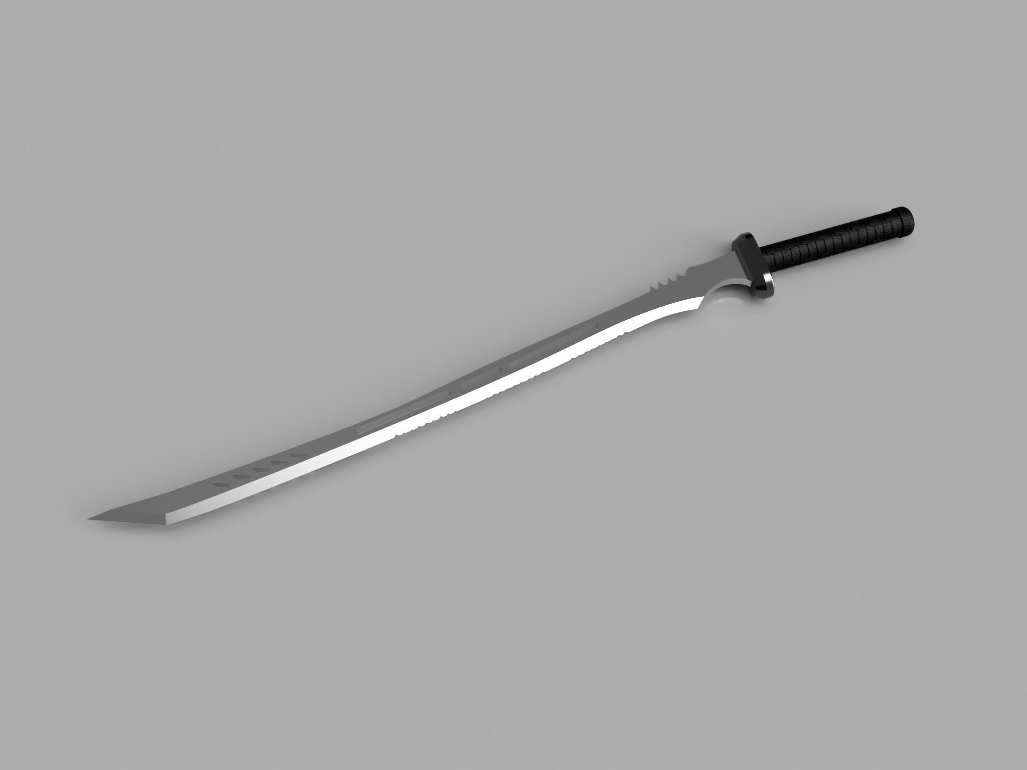 DEATHSTROKE SWORD 3D print model_12