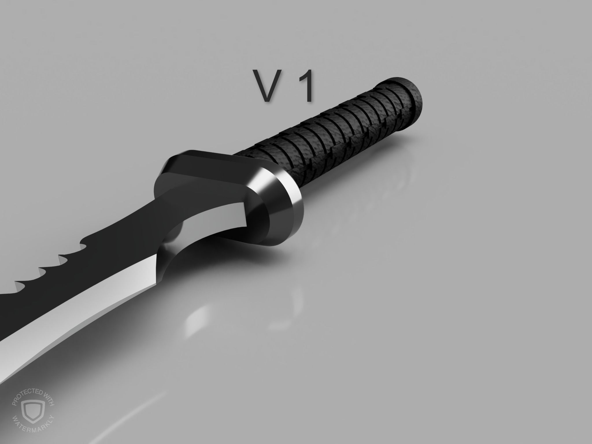 DEATHSTROKE SWORD 3D print model_41