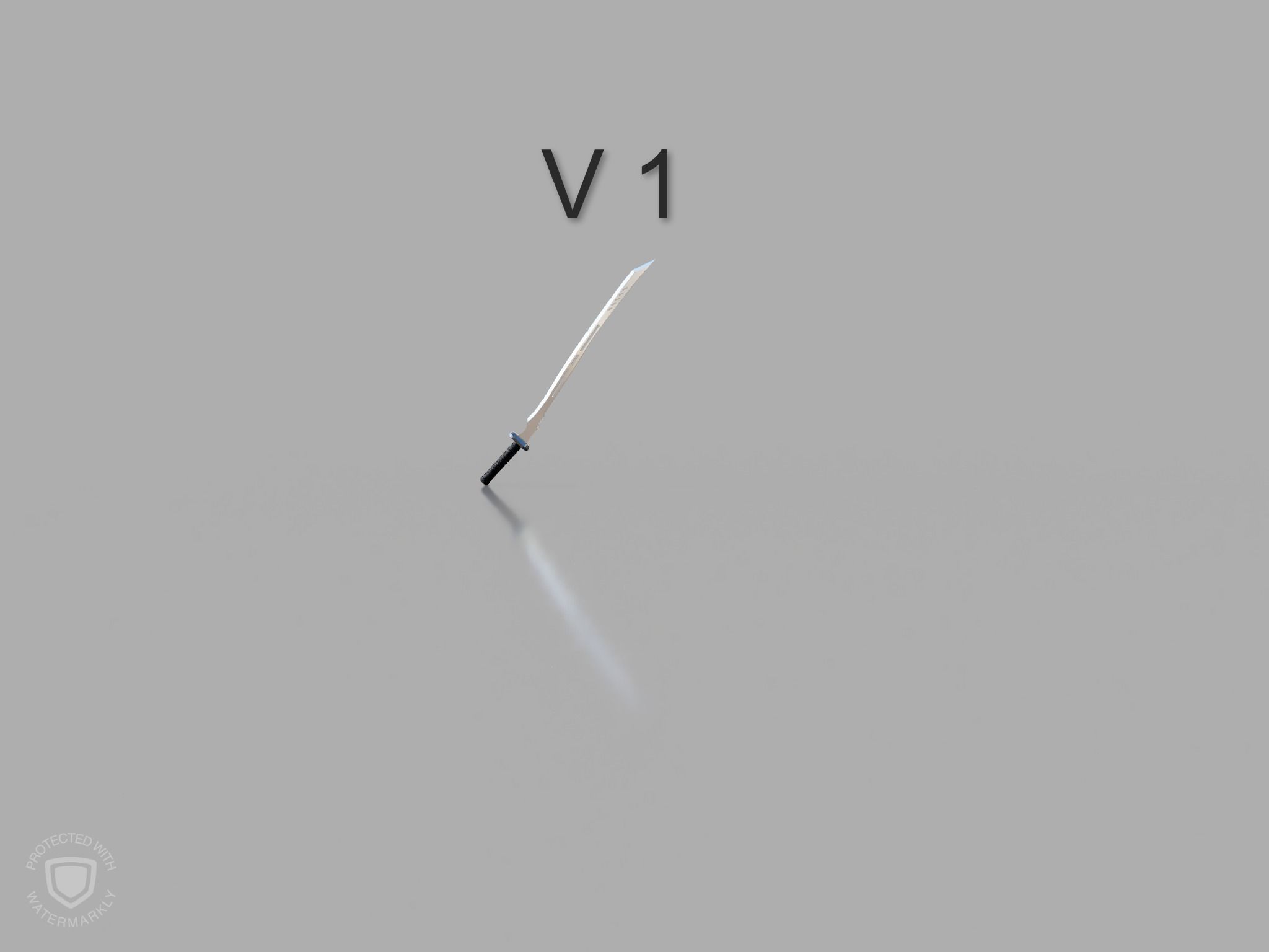 DEATHSTROKE SWORD 3D print model_38