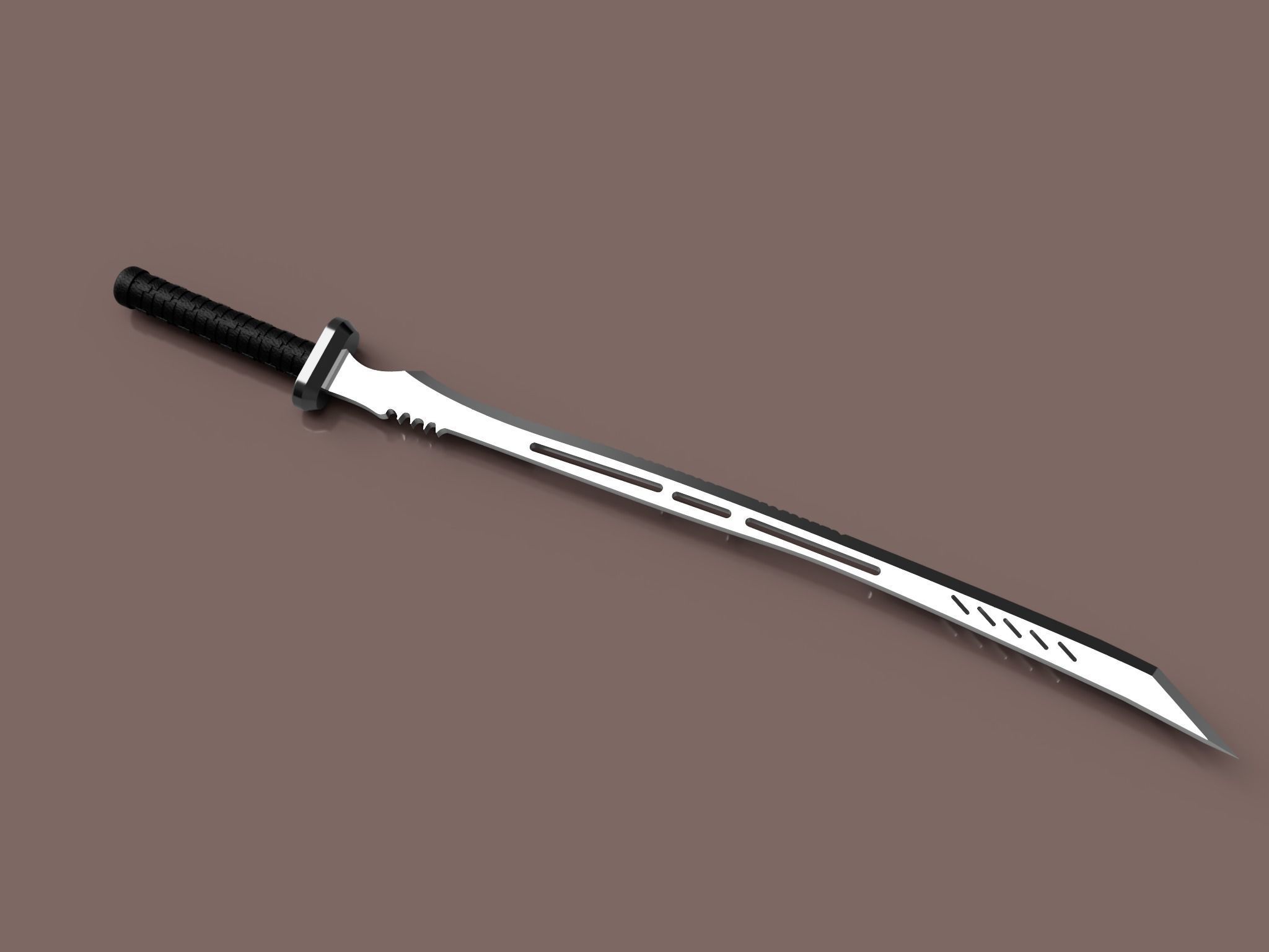 DEATHSTROKE SWORD 3D print model_8