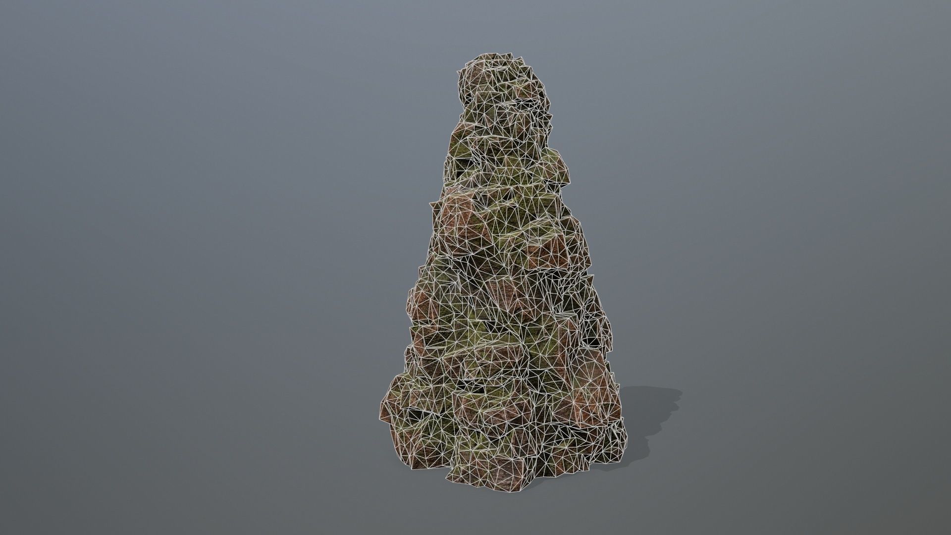 rocks rock Low-poly 3D model_10