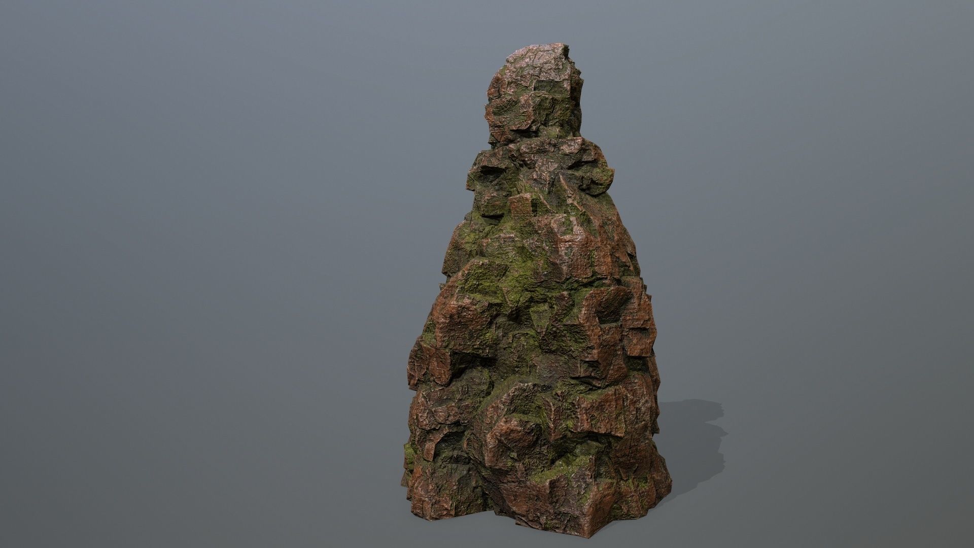 rocks rock Low-poly 3D model_6