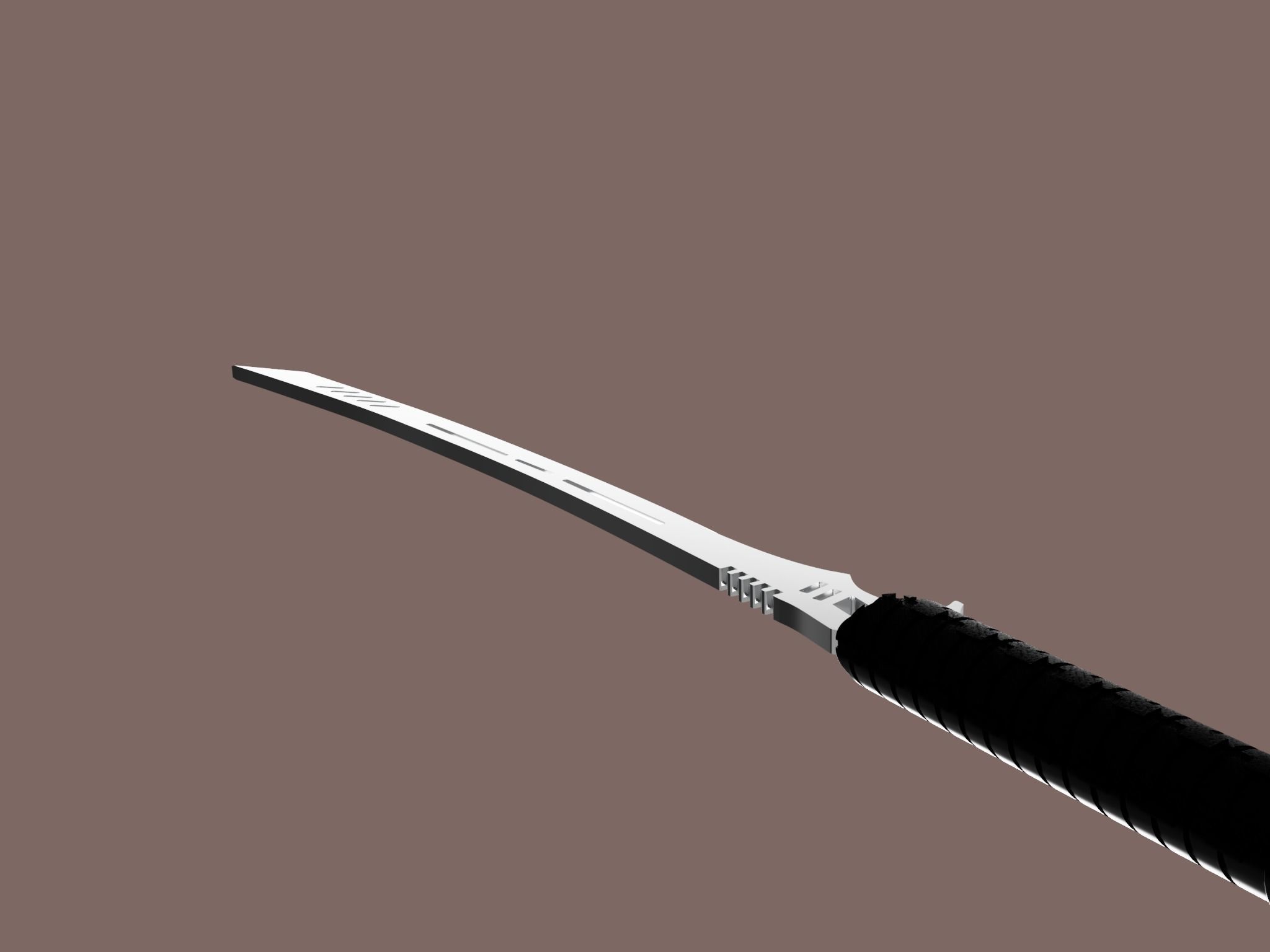 Deathstroke sword - titans season 2 - 3D print model_7