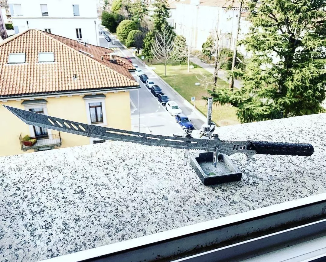 Deathstroke sword - titans season 2 - 3D print model_0