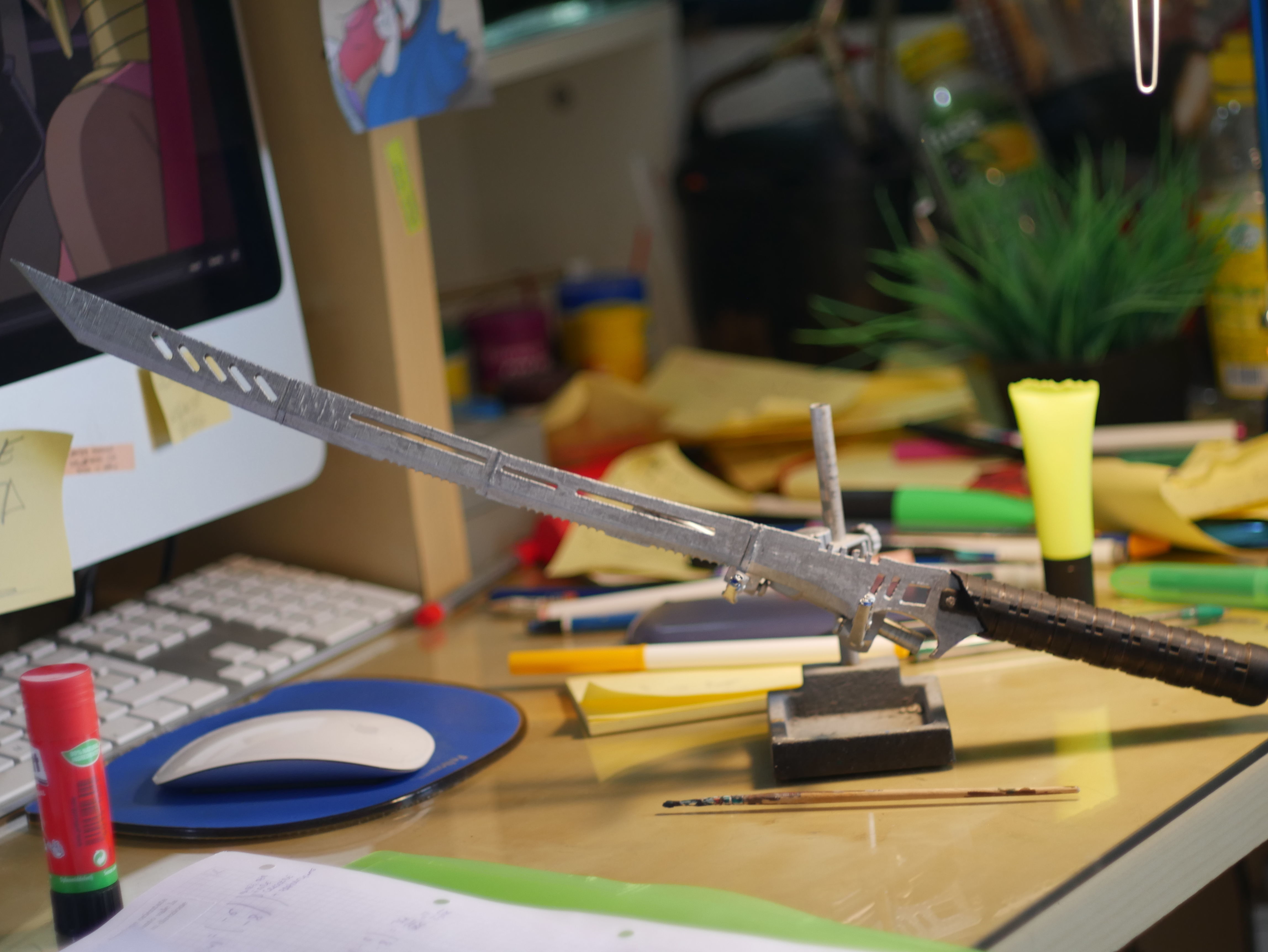 Deathstroke sword - titans season 2 - 3D print model_44