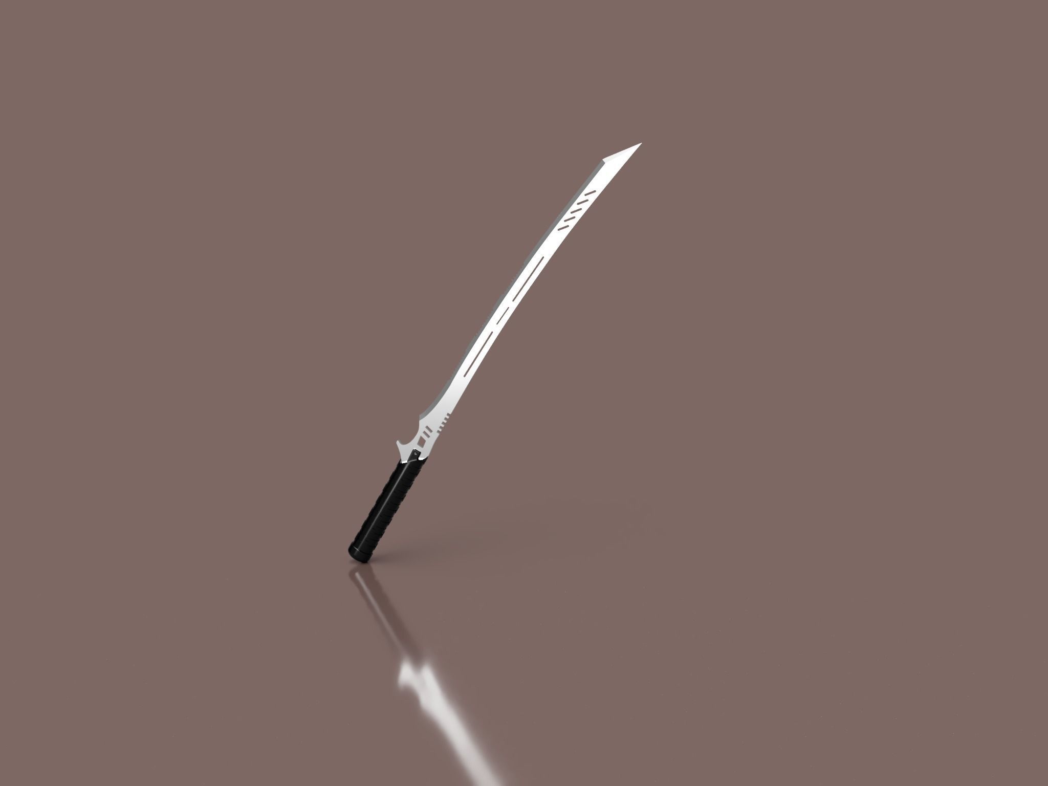 Deathstroke sword - titans season 2 - 3D print model_8