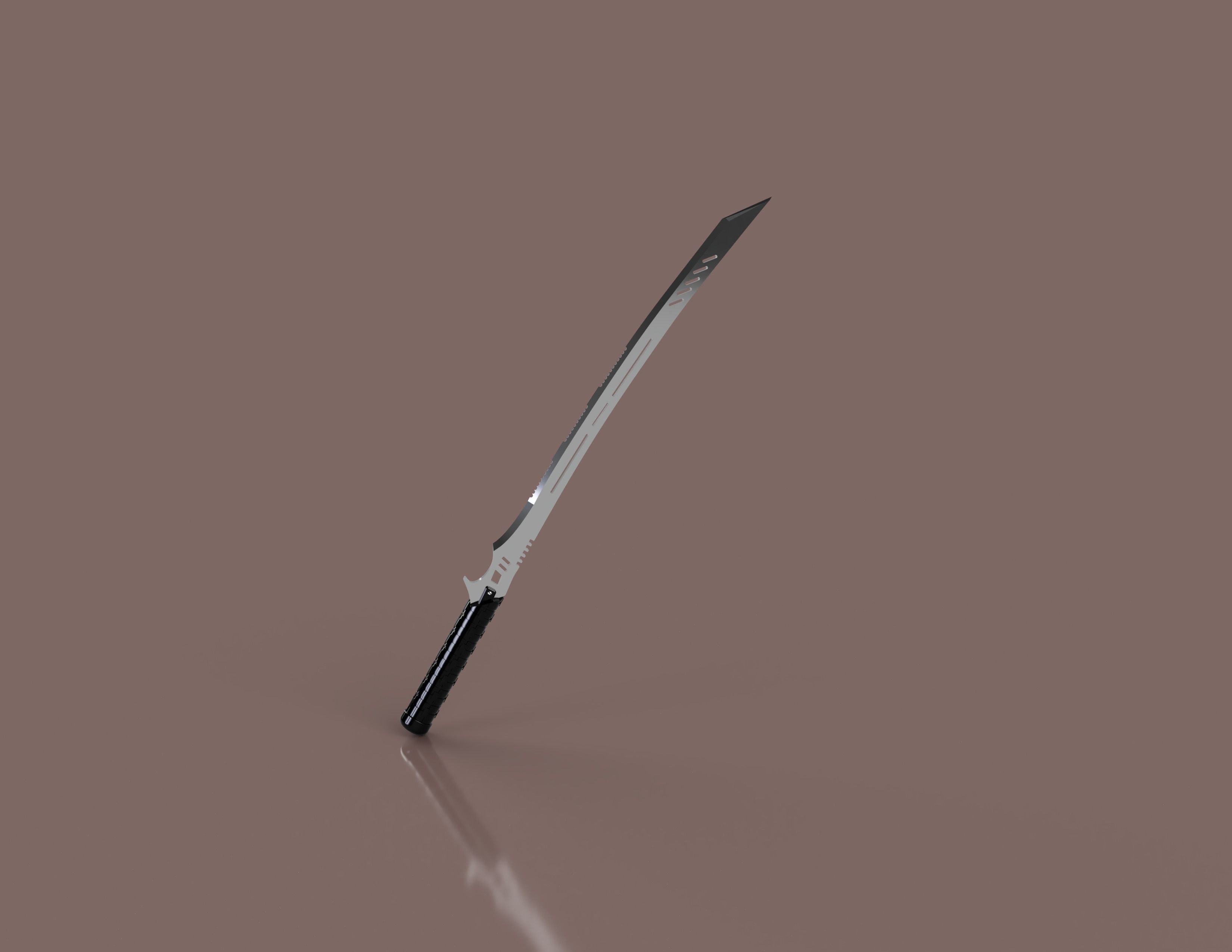 Deathstroke sword - titans season 2 - 3D print model_14